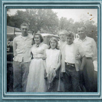 Lila Schwenk Family Photo Framed